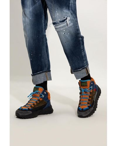 DSquared² 'free' Hiking Boots - Blue