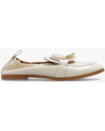 See By Chloé ‘Hana’ Leather Loafers - White