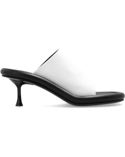 JW Anderson Leather Mules - White