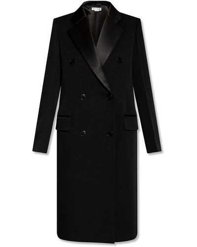Victoria Beckham Double-breasted Coat - Black