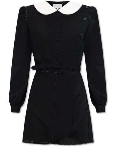 Maison Margiela Collared Dress - Black