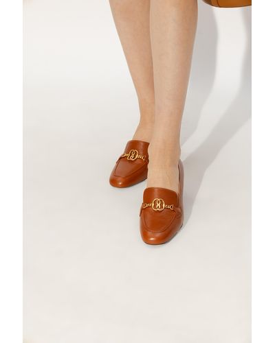 Bally ‘Obrien’ Leather Pumps - Brown