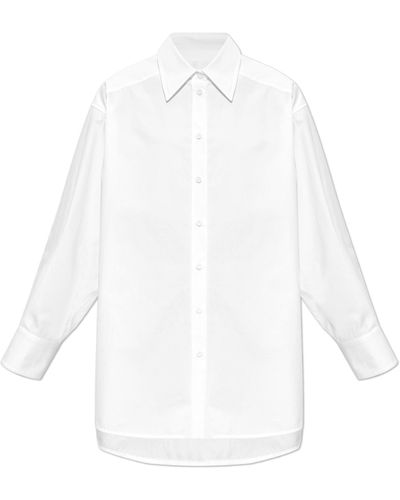 Jil Sander Shirt With Slits - White