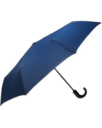 Moschino Umbrella With Logo, - Blue