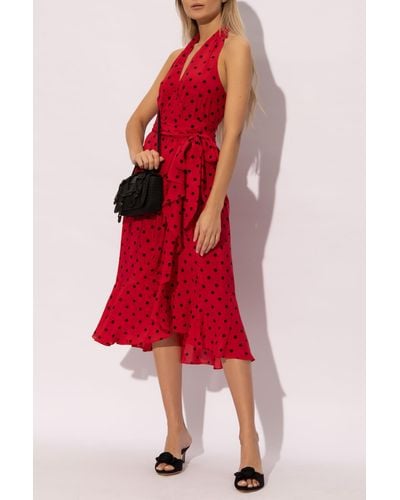 Moschino Silk Dress From The '40th Anniversary' Collection, - Red