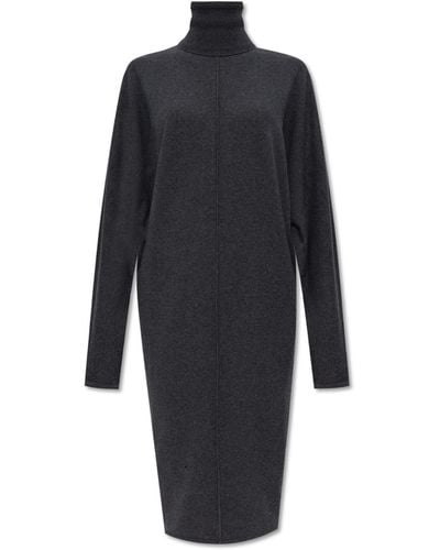 Saint Laurent Wool Dress - Blue