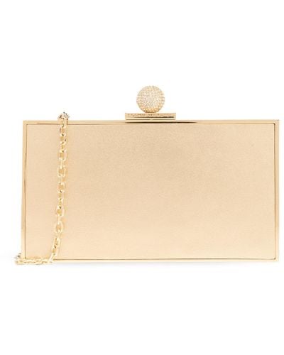 Sophia Webster 'clara' Clutch, - Natural