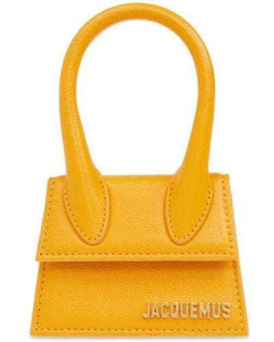 Jacquemus 'le Chiquito' Shoulder Bag, - Yellow