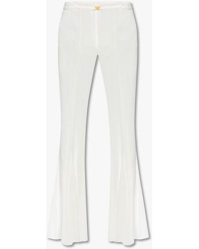 Blumarine Flared Trousers - White