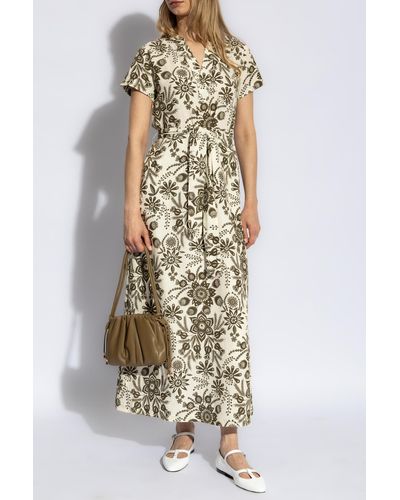 A.P.C. Patterned Dress By - Metallic