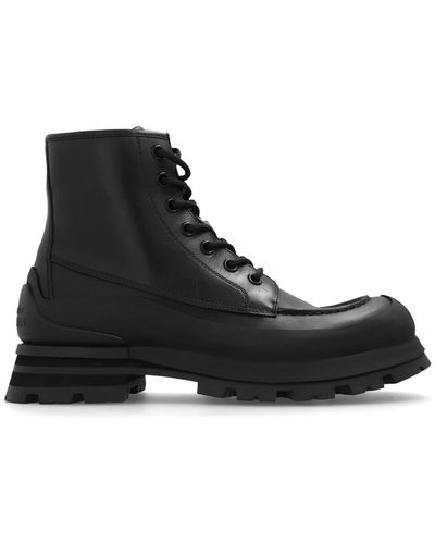 Alexander McQueen ‘Wander’ Ankle Boots - Black