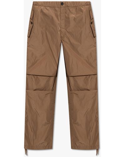 Ferragamo Pants With Pockets - Brown