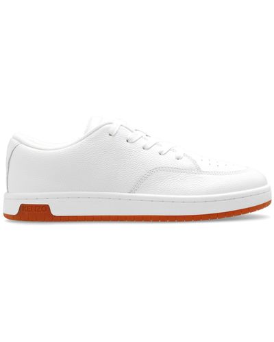 KENZO Leather Sneakers, - White