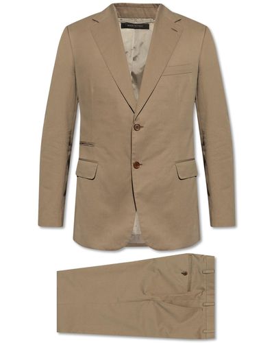 Brioni Cotton Suit - Natural