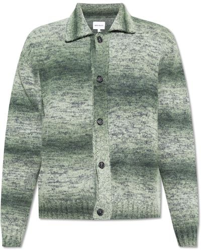 Norse Projects ‘Erik’ Cardigan - Green