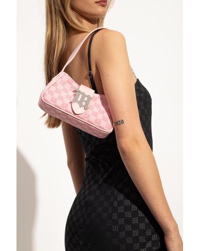 MISBHV 'monogram Small' Shoulder Bag, - Pink