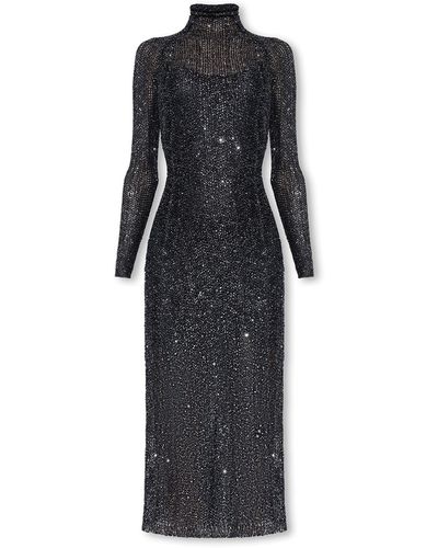 Alaïa Sequin Dress - Black