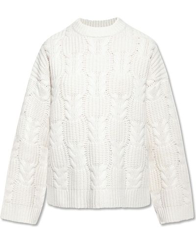 Samsøe & Samsøe Wool Sweater - White