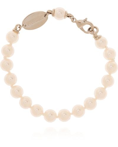 DSquared² Pearl Bracelet, - White