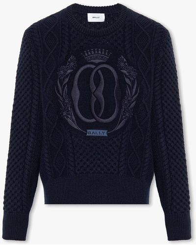 Bally Wool Jumper - Blue