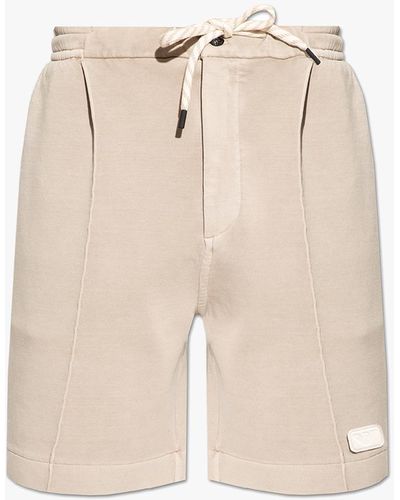 Emporio Armani Cotton Shorts - Grey