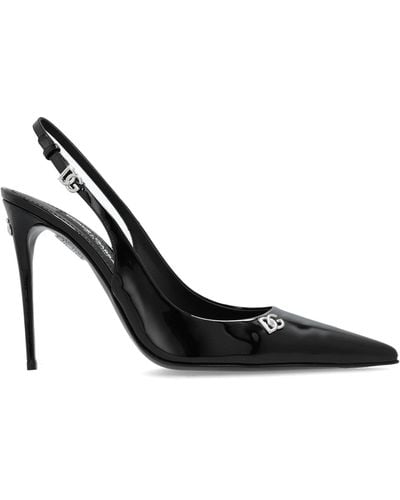 Dolce & Gabbana High-heeled Shoes 'lollo', - Black