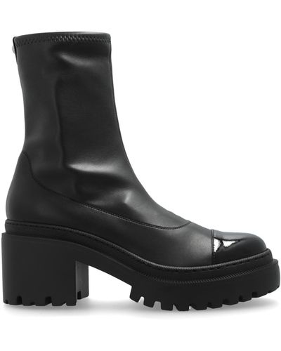 Giuseppe Zanotti ‘Martini’ Heeled Ankle Boots - Black