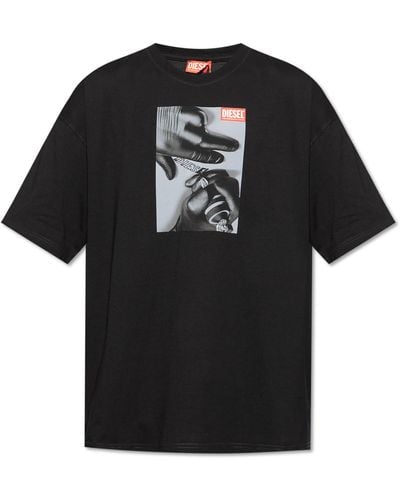 DIESEL T-Shirt `T-Boxt-K4` - Black