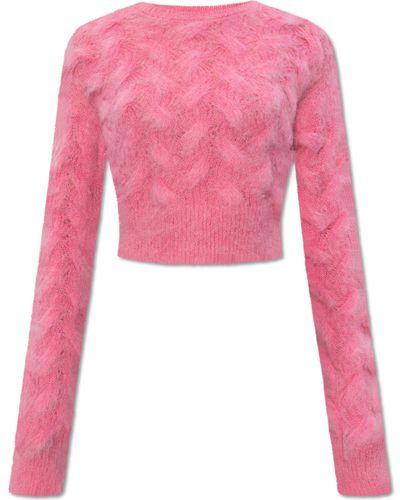 DSquared² Cropped Jumper - Pink