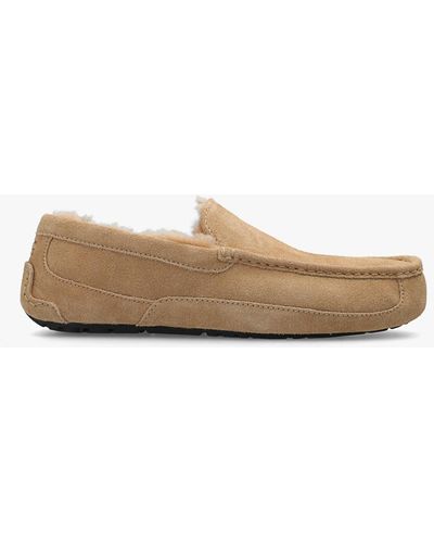 UGG 'ascot' Suede Moccasins - White