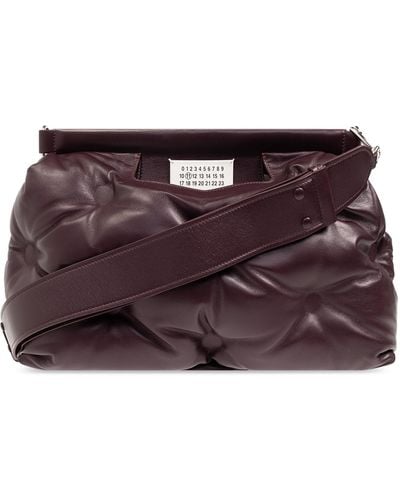 Maison Margiela 'glam Slam Classique Medium' Handbag, - Purple