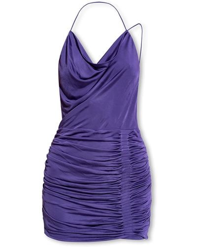 GAUGE81 ‘Adana’ Draped Dress - Purple