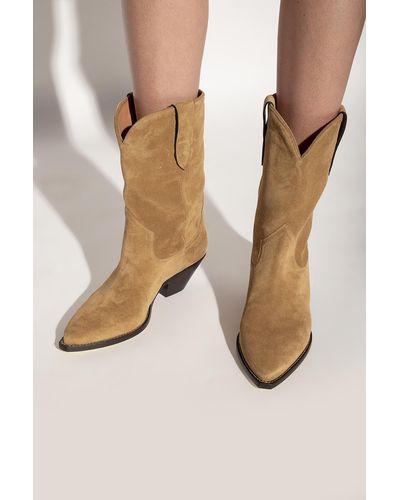 Isabel Marant ‘Dahope’ Heeled Ankle Boots - Brown
