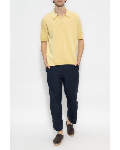 Norse Projects ‘Leif’ Polo Shirt - Yellow