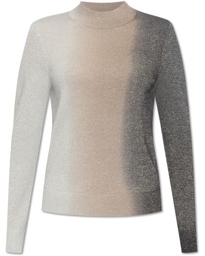 PS by Paul Smith Sweater With Lurex Yarn, - Grey