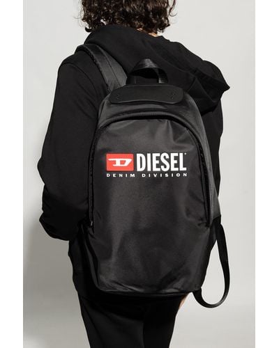 Black DIESEL Backpacks for Men | Lyst