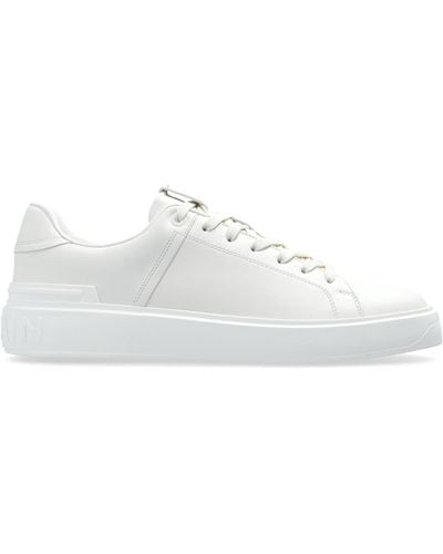 Balmain Sport Shoes, - White