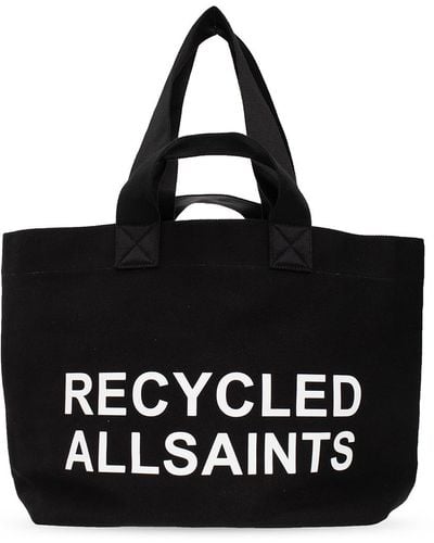 AllSaints 'acari' Shopper Bag - Black