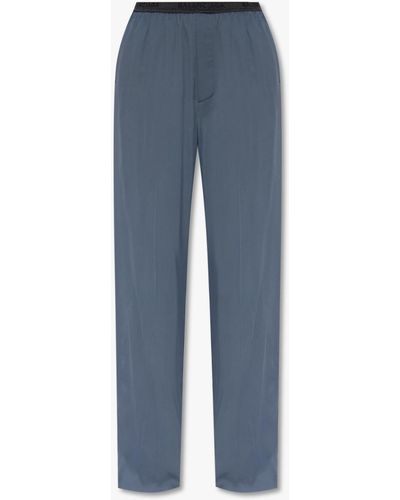 Balenciaga Loose-Fitting Trousers - Blue