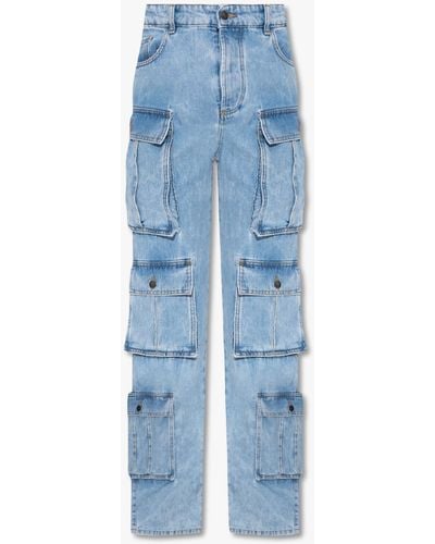 Msftsrep Jeans With Logo - Blue