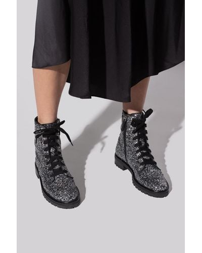 Kate Spade 'jemma' Ankle Boots - Metallic