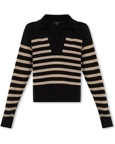 Rag & Bone Polo Sweater - Black