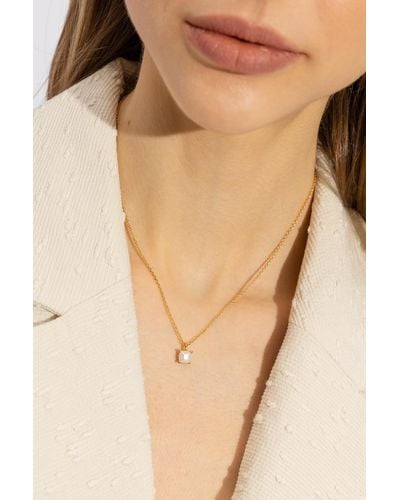 Kate Spade Necklace With A Pendant - Natural