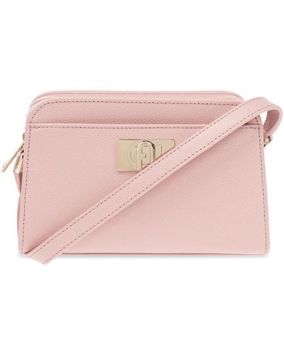 Furla '1927 Mini' Shoulder Bag, - Pink