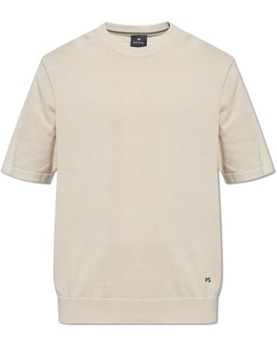 PS by Paul Smith T-shirt With Logo, - White
