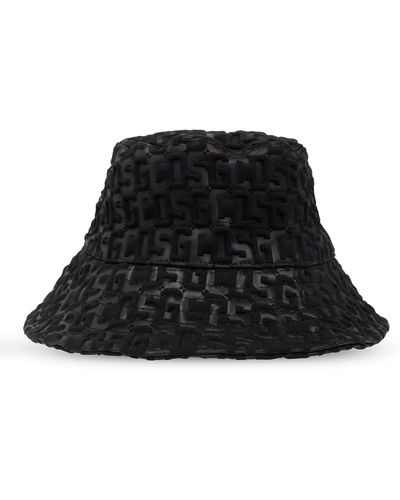 Gcds Monogram Bucket Hat, - Black