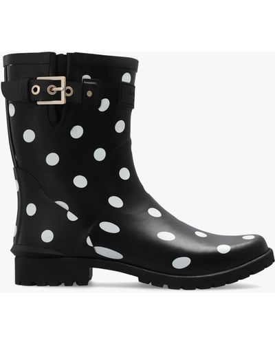 kate spade rain boots with bow