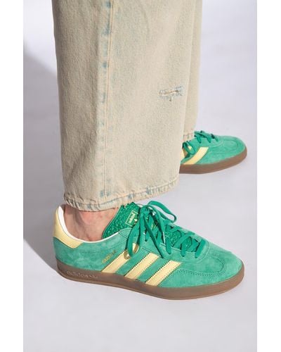 adidas Originals ‘Gazelle Indoor’ Sports Shoes - Green