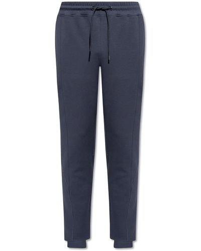 PS by Paul Smith Logo-embroidered Joggers - Blue