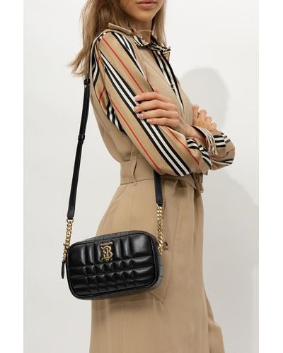 Burberry ‘Lola Mini’ Shoulder Bag - Black
